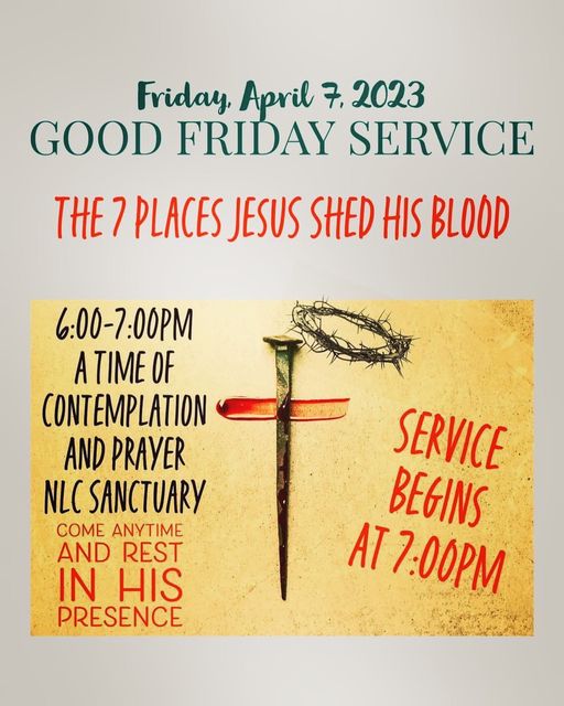 4/7/23 The Seven Places Jesus Shed His Blood - New Life Church